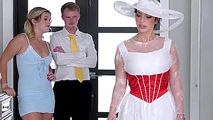 Rough foursome with naughty Alexa Payne and Ashley Alexander