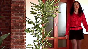 Kattie Gold horny new girlfriend is a sex crazed hoebag, and loves double penetration anal sex from George Uhl and Tarzan!