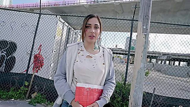 Orgasmic bang bus pleasures for this teen during hardcore sex