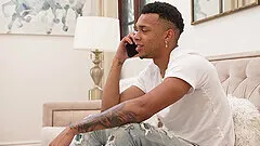 Blonde Nikki Benz enjoys while sucking a big black cock - HD