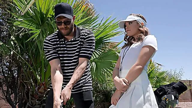 Young slut granted random man's hungry dick in public XXX