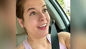 Homemade video in POV with brunette Abbie Maley getting fucked