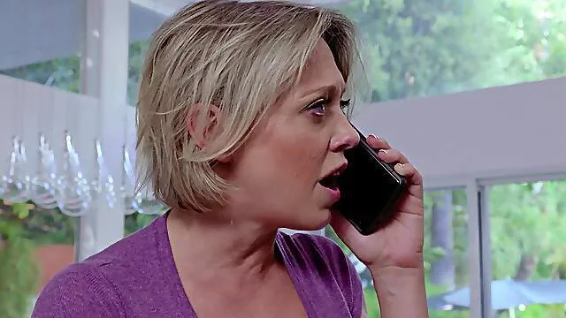 Busty mature mom gets blacked and soaked in sperm in home alone cheating