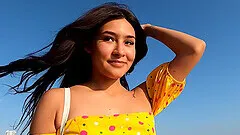 Homemade HD video of brunette Jean Pallett giving a blowjob