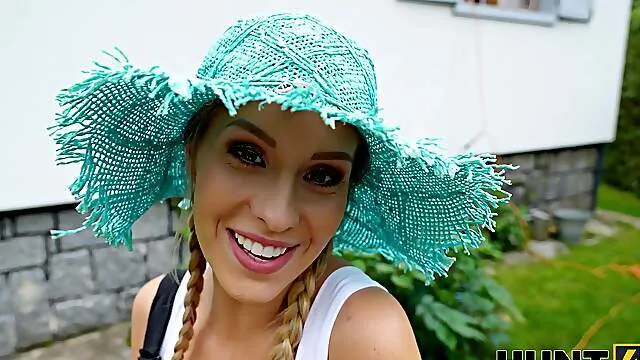 Inked amateur blonde grants lover best POV outdoor porno