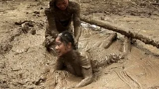 Pink labia close up of naive brunette