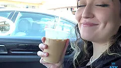 Homemade video in POV with brunette Zoey Jpeg being fucked