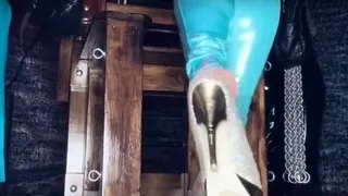 Foot fetish Close up feet and toes tease