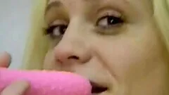 home alone and horny this amatuer housewife uses toys