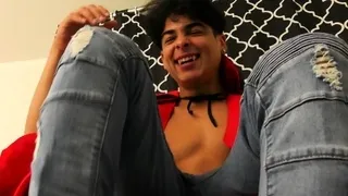 Kinky Vampire Wants You To Worship His Feet and Fill His Ass