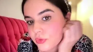 Hot brunette close up pussy masturbation on cam