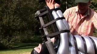 Busty brunette milf hardcore outdoor fucking adventure