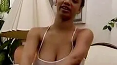 Lovely dancing naked and nude busty amateur housewife