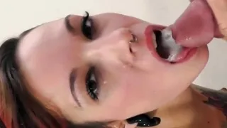 Interview with red-haired tattoo girl Silvia Rubi