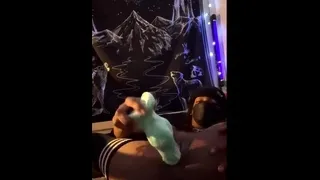 Amateur close up ass toying