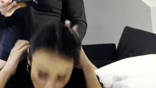 Close up of pussy stretched with big cock