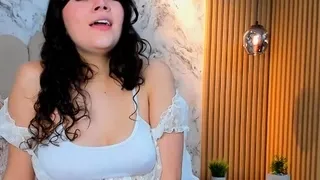 Girl Next Door Playfully Toys Her Pussy