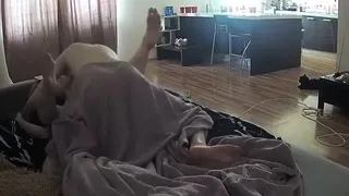 Amateur couple hidden cam