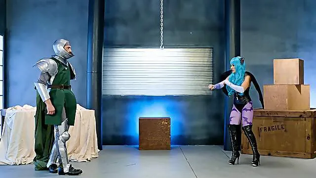 Role play in intimate scenes of true porno combined with nudity