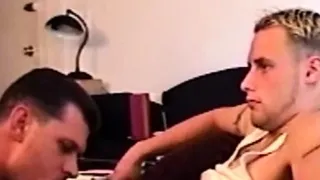 Real retro amateur gets head