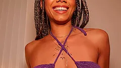 Black latina beauty big cock anal sex after a POV blowjob and fucking pussy