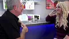 Thick Busty Blonde Zoey Skyy Seduyces an Older Man