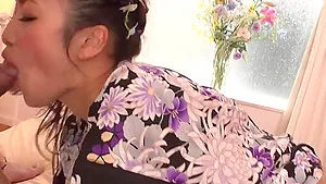 Reiko Kobayakawa doubles her joy with a full-body Asian creampie - the greatest JAV ever!