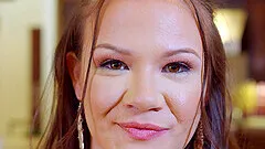 Alison Rey enjoys while sucking a big black cock before riding it