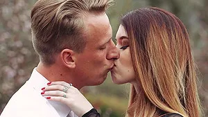 Sweet girlfriend with small tits sucking a dick - Misha Cross