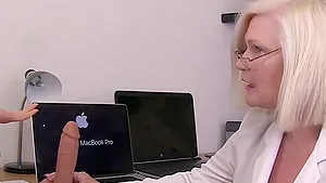 Bloned Lacey Starr enjoys lesbian sex. Strap on and you can lick your pussy.