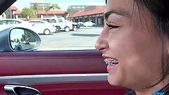 Homemade video in POV with brunette Vanessa Moon being fucked