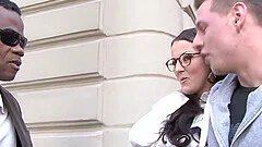 Valentina Ross Kissing Her Cuckold Husband While Taking BBC Anally