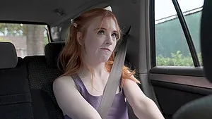 Redhead cutie Madi Collins drops her panties to be fucked rough