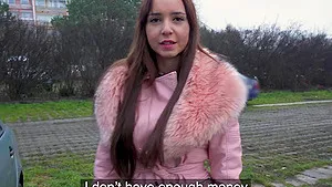 Outdoor foreplay ends with Zeynep Rossa being fucked in POV