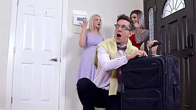 Insolent MILF butt fucked by horny stepson and soaked in jizz