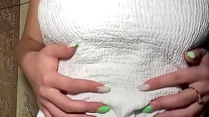 Homemade HD video of a horny chick with big tits having fun