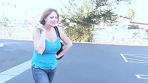 Darla Crane pretty redhead milf with some juicy tits, and a strong sex drive for hardcore studs sex Bradley Remington!