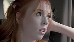 Redhead chick Madi Collins loves having sex after doing sports