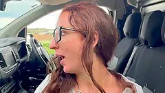 POV stranger public blowjob