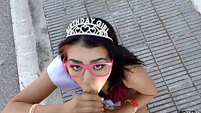 Brunette Kitty Love enjoys while being fucked by her boyfriend