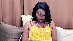 Rough dicking on the bed with a horny brunette girlfriend