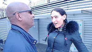 Rough interracial gangbang with Valkyria Domina - BDSM fetish