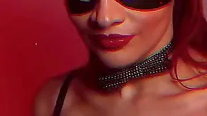 Homemade video with a gorgeous brunette darling having fun