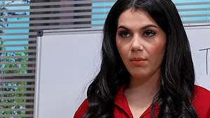 Bubble butt Demi Sutra shares a white dick with Valentina Nappi