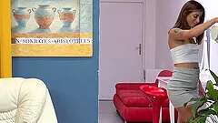 Video of sweet Silvia Soprano giving head and drinking piss