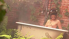 Skinny model Faith Leon gives head and gets fucked balls deep