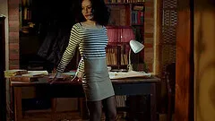 Smooth fucking in the library with natural tits babe Stacy Bloom