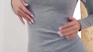 Homemade video of a sexy darling fingering her love tube