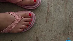 Horny Nina Nieves spreads legs to be fingered in the car. HD