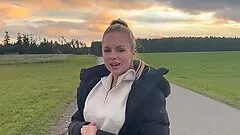 Horny blonde invites stranger for some hardcore sex